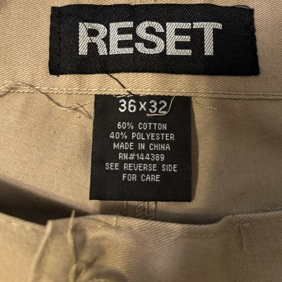 RESET Cargo Pants. Lightweight, Breathable Straight-Leg Cargo Pants with Pockets - Picture 5 of 5